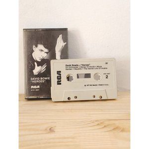 David Bowie Heroes Cassette Tape Not Tested